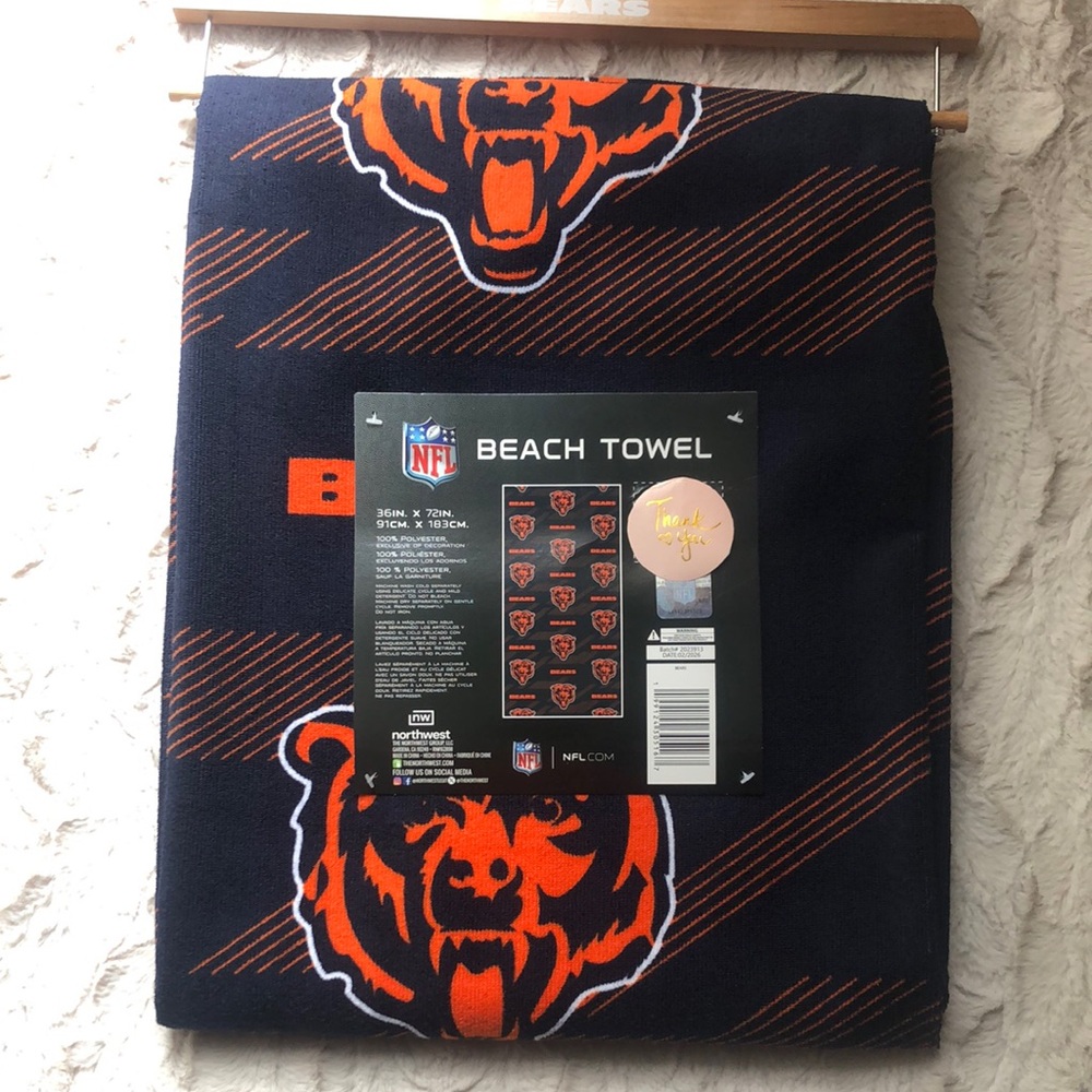 NFL CHICAGO BEARS Beach Towel
